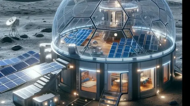 Kreasi AI Jika Home Tour Rumah di Bulan Ini Kelewat Unik, Netizen: Nyaman tapi Takut