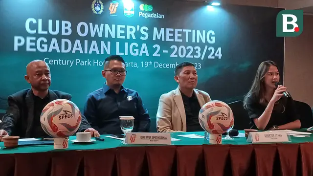 Club Owner's Meeting Pegadaian Liga 2 2023/2024