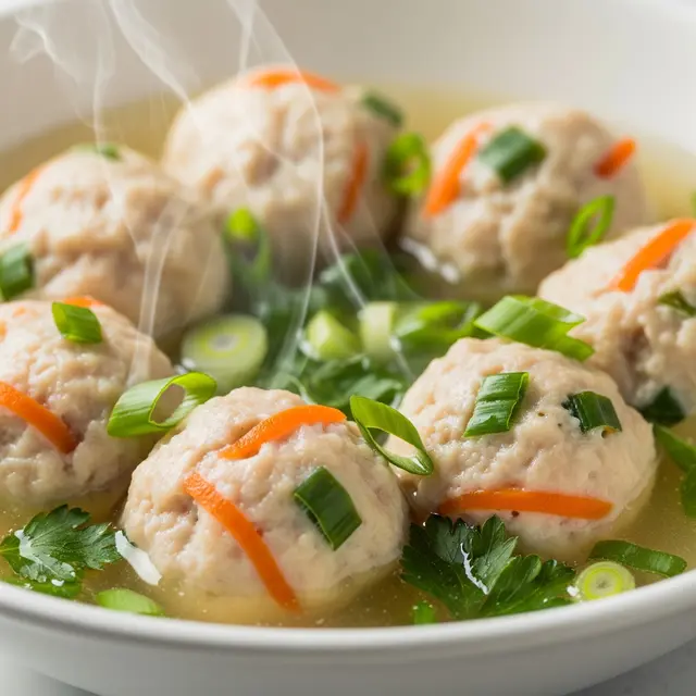 Resep Bola-Bola Ayam Kukus