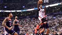 Delon Wright bermain gemilang membantu Raptors menang atas Wizards di gim pertama playoff NBA (AP)