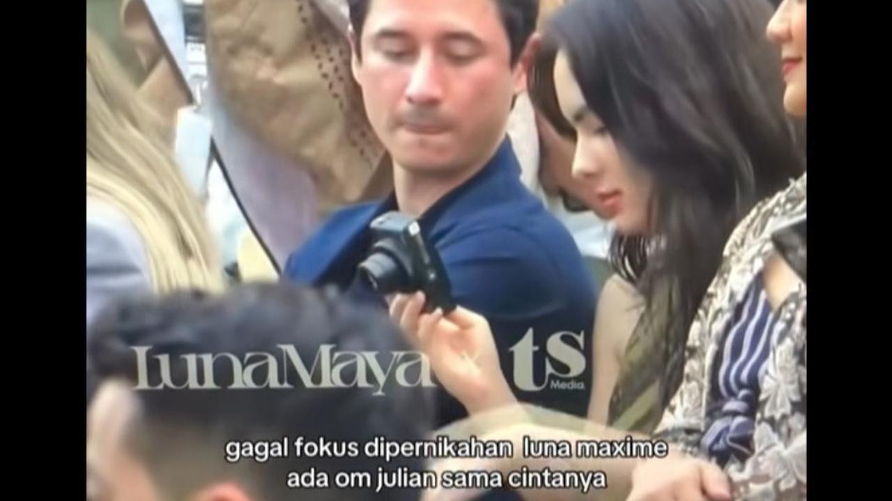 5 Potret Nino Fernandez dan Steffi Zamora Kompak Hadiri Akad Nikah Luna Maya, Bukti Pacaran?