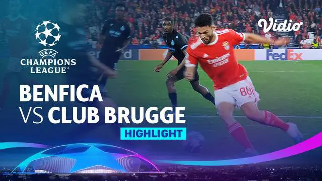 Highlights Liga Champions, Benfica melaju ke perempat final usai menang agregat 7-1