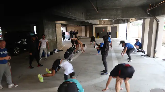 Latihan MMA Fight Academy di San Diego, Amerika Serikat