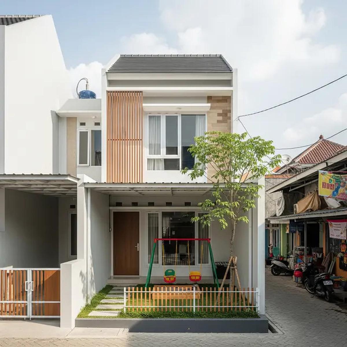 9 Desain Rumah Minimalis Ramah Anak di Gang Sempit, Ciptakan Hunian Aman di 2025