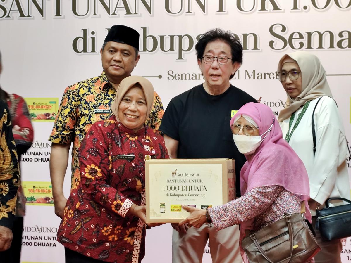 Peduli Sesama di Bulan Ramadan, Sido Muncul Santuni 1.000 Duafa di Kabupaten Semarang