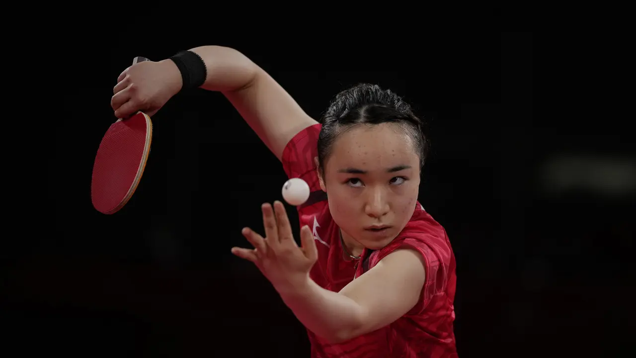 Deretan Ekpresi Lucu Atlet Tenis Meja Olimpiade Saat Memukul Bola