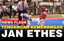 VIDEO: Jan Ethes Cucu Jokowi Juara Taekwondo, Bikin Lawan Jatuh Bangun