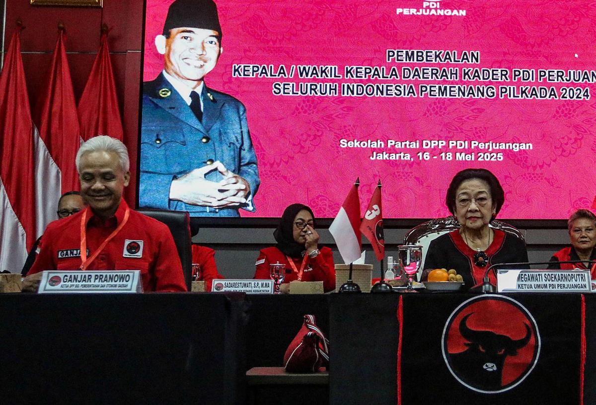 Megawati beri pembekalan kepala daerah PDIP