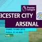 Premier League Leicester City Vs Arsenal (Bola.com/Adreanus Titus)