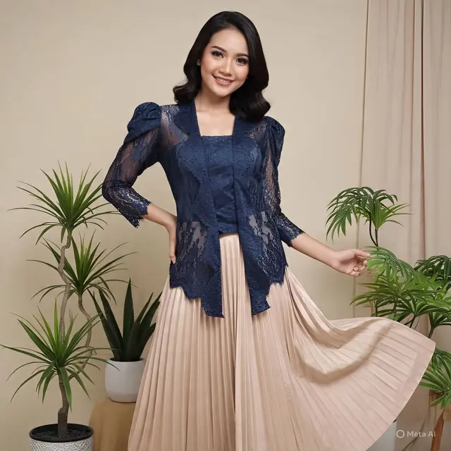 Outfit Kondangan Non Hijab