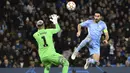 Ilkay Gundogan telah menjadi bagian penting dari skema penyerangan Manchester City asuhan Pep Guardiola. Gelandang asal Jerman tersebut berhasil mencetak 4 gol dan 2 assist dalam 13 penampilannya di Liga Inggris musim ini. (AFP/Oli Scarff)