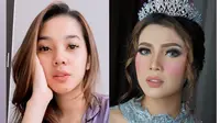 Biasa Natural, Ini 6 Potret Raya Kitty 'Anak Langit' dengan Makeup Tebal