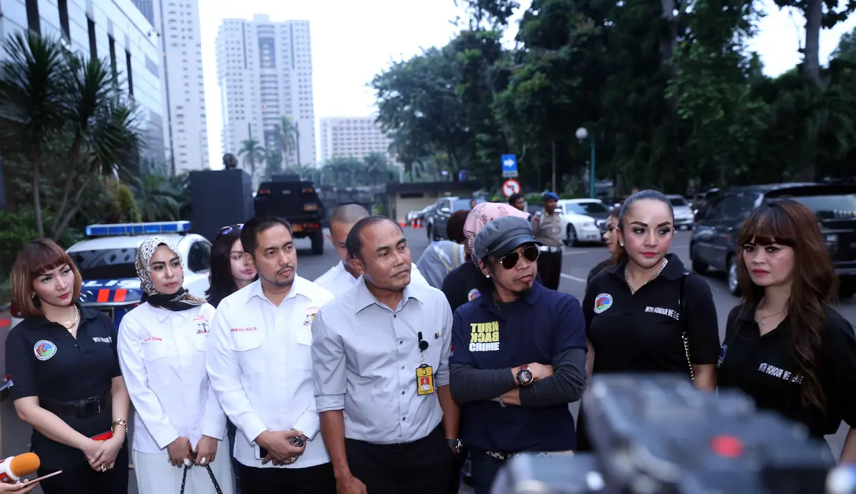 Pertemuan HAMI dengan Kapolda membahas Program Penyuluhan Hukum dan Bahaya Narkoba. (Nurwahyunan/Bintang.com)