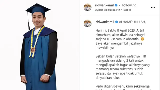 Almarhum Eril