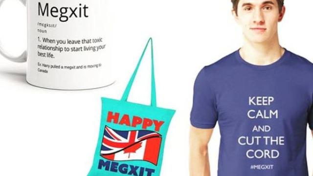 Beberapa produk yang terinspirasi dari mundurnya Meghan Markle dan Pangeran Harry