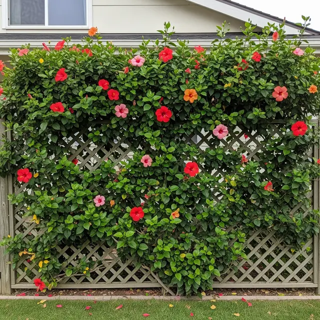 Model Pagar Kayu dengan Tanaman Hijau Bebas Ular (Image by Gemini AI)