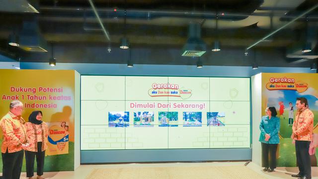 Melalui Gerakan #AkuDanKauSukaDancow, Nestle Bangun Fasilitas Ruang Publik Terpadu Ramah Anak