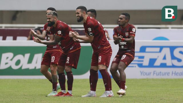 Foto: Persita Comeback untuk Paksakan Hasil Imbang 2-2 Melawan Borneo FC dalam Pekan ke-6 BRI Liga 1 2021 / 2022