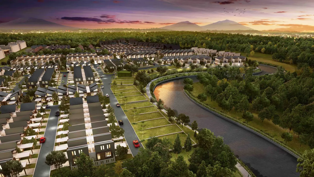 Podomoro Golf View, kawasan one stop living prestisius seluas 60 hektar proyek Agung Podomoro di selatan Jakarta. (Dok APG)