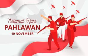 Ilustrasi Hari Pahlawan 10 November. (Photo on Freepik)