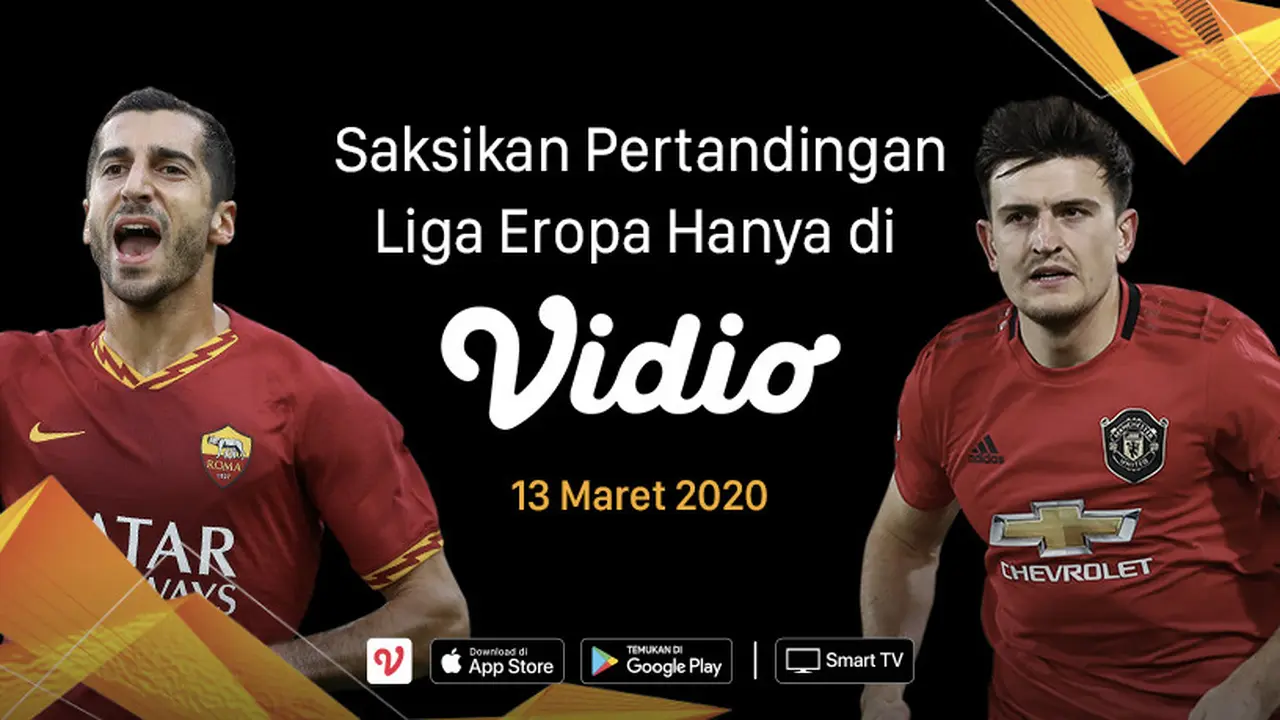 Saksikan Pertandingan Liga Eropa UEFA Babak 16 Besar Leg Kedua Hanya di Vidio. sumberfoto: Vidio