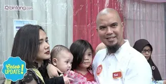 Ahmad Dhani dan Mulan Jameela hadir di ulang tahun anak Ashanty, Arsy yang ke-2.