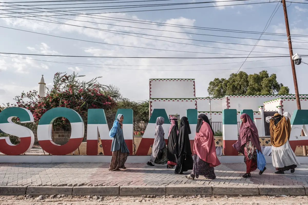 Suasana di Somaliland, wilayah Afrika bekas kekaisaran Arab