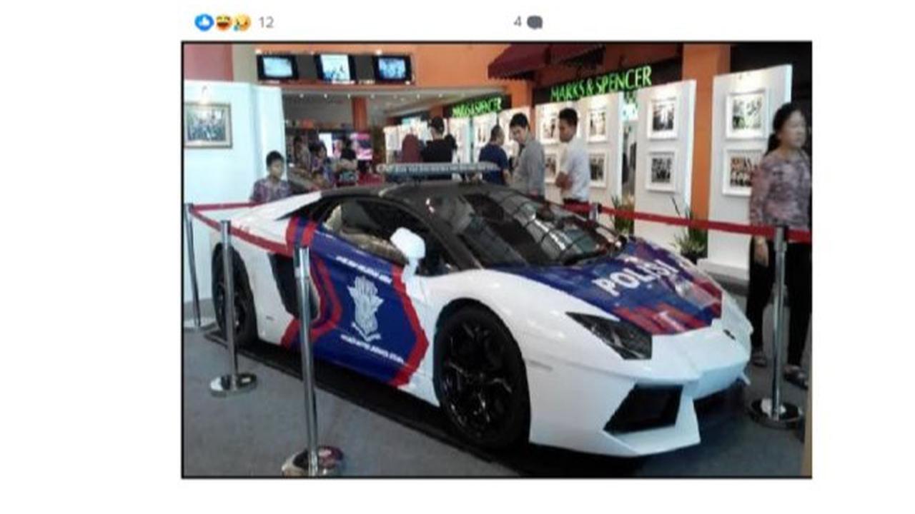 Lamborghini Bakal Digunakan Polri sebagai Kendaraan Patroli? Inii Kata Polisi