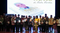 Acara yang diselenggarakan di Graha Bhakti Budaya, Taman Ismail Marzuki, Jakarta itu dihadiri para pejabat yang sebagian besar merupakan pendukung pasangan Prabowo Subianto-Hatta Rajasa, Selasa (8/7/14). (Liputan6.com/Johan Tallo)