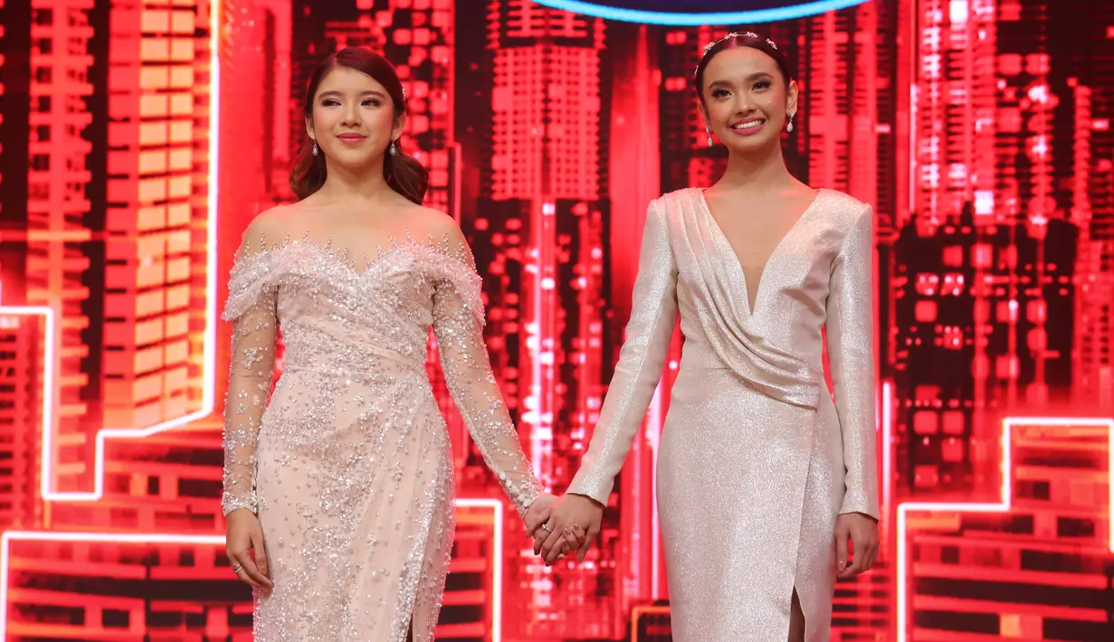 Lyodra dinobarkan sebagai juara Indonesian Idol X, Senin (2/3/2020). (Adrian Putra/Fimela.com)