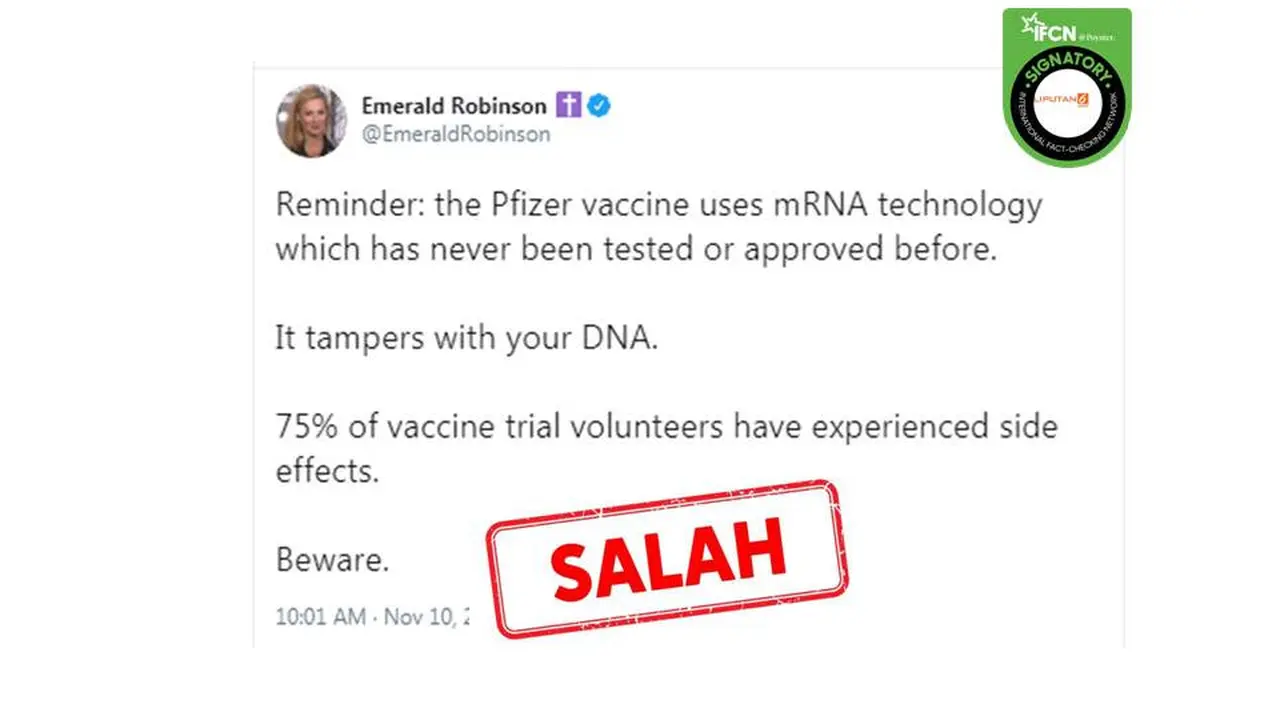 Cek Fakta vaksin Covid-19 mRNA