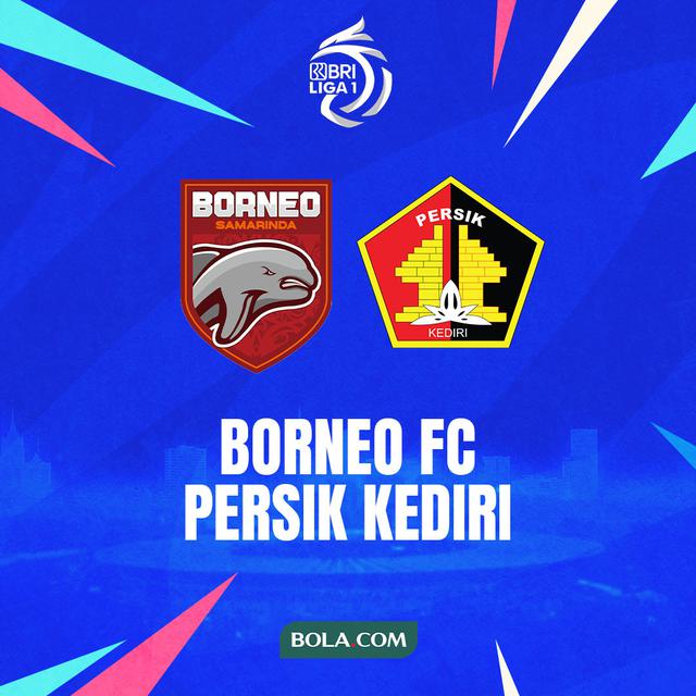 BRI Liga 1 - Borneo FC Vs Persik Kediri