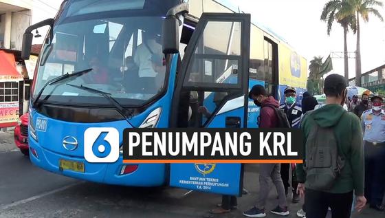 VIDEO: Bogor Zona Merah, Protokol Kesehatan Penumpang Bus Bantuan Diperketat