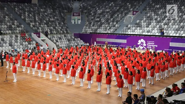Kontingen Indonesia untuk Asian Games 2018 Resmi Dikukuhkan