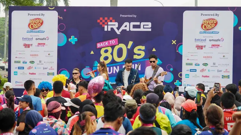 IRACE Indonesia Sukses Gelar Fun Run Bertema Back to 80s