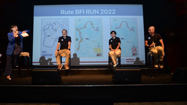 Suasana konferensi pers BFI Run 2022 yang dihadiri Hendri Pardede. (Foto: Dok. Tim BFI Run 2022)