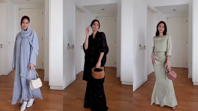 6 Potret OOTD Ramadan Pevita Pearce yang Selalu Elegan dan Stylish, Tetap Stunning Tanpa Baju Shimmer