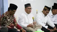 Safari Ramadan Pemerintah Kabupaten Penajam Paser Utara di Kecamatan Pemaluan dimanfaatkan untuk sosialisasi terkait isu penggusuran akibat pembangunan Ibu Kota Nusantara.