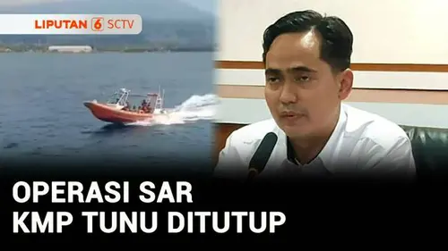 VIDEO: Operasi SAR KMP Tunu Diakhiri, 16 Orang Masih Hilang