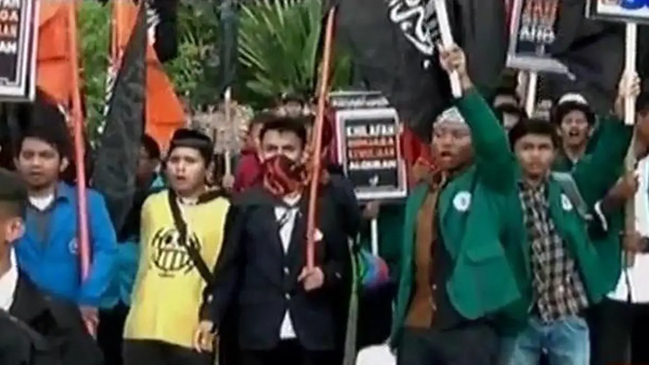 Demo Mahasiswa di Istana 