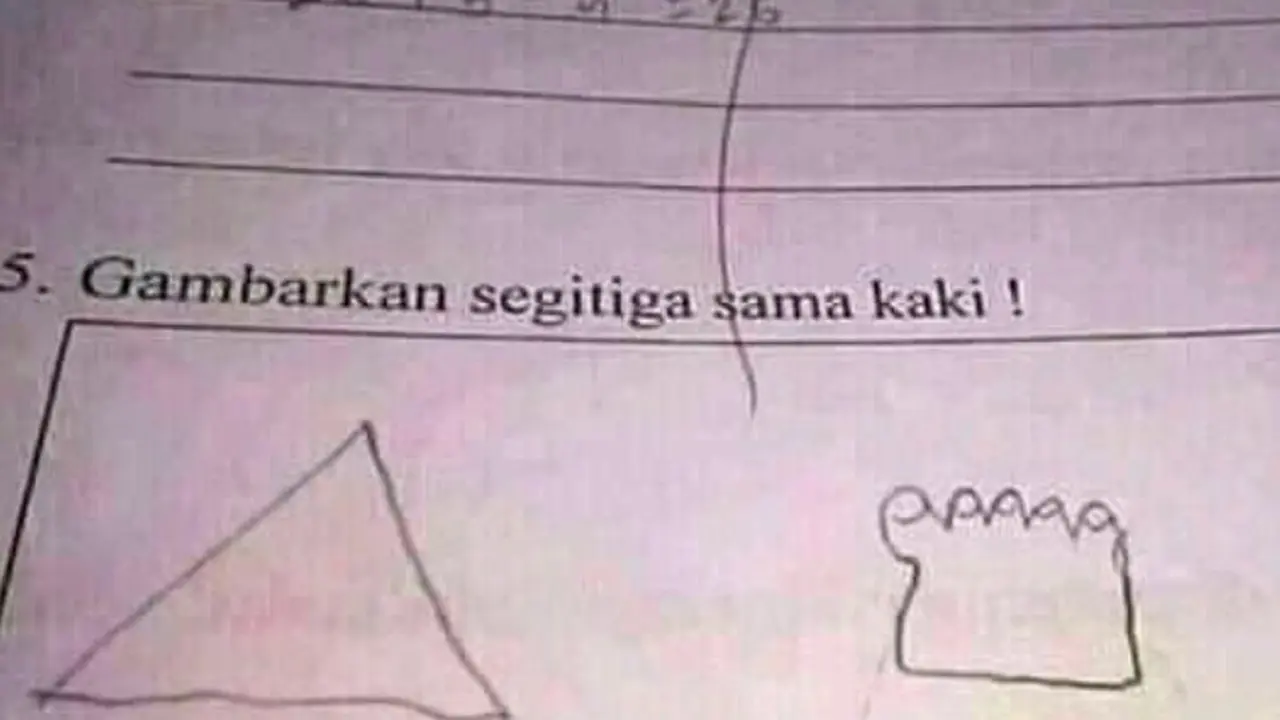 deretan jawaban kocak siswa