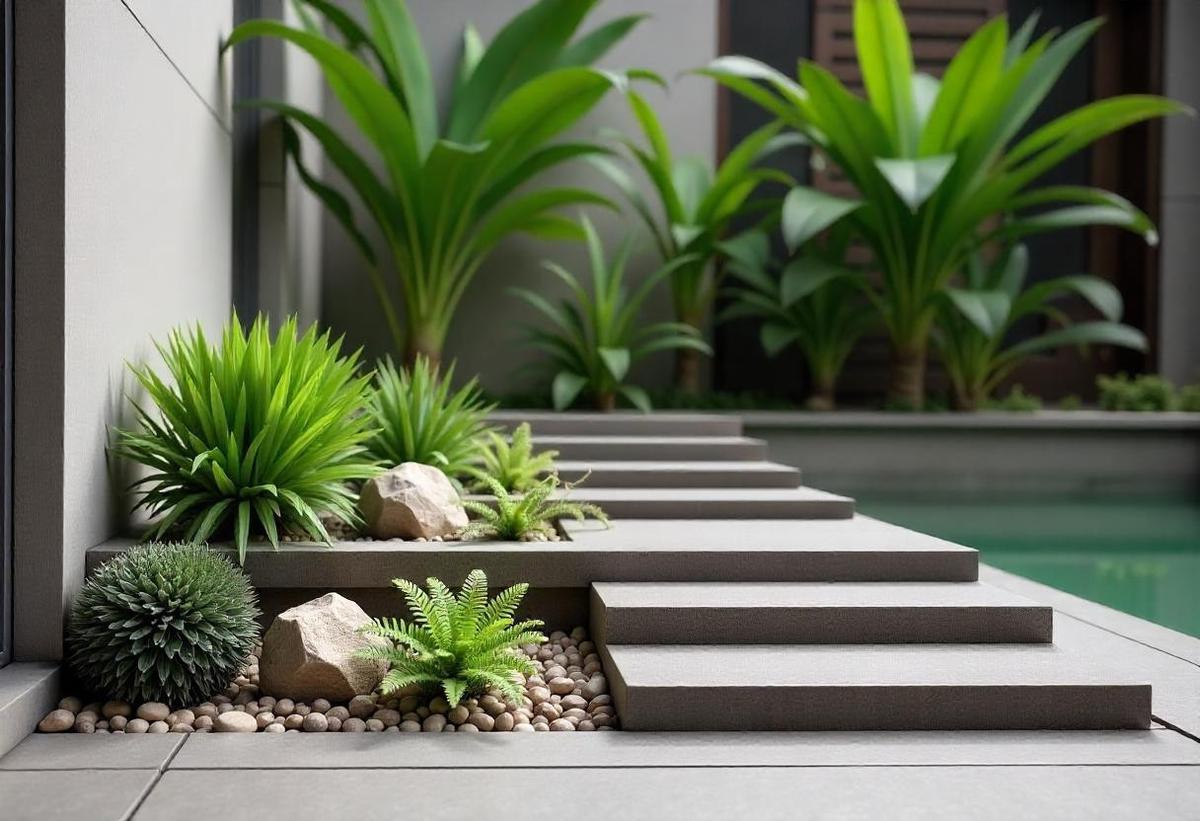 Taman kering dalam rumah
