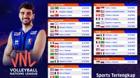 Jadwal Live Streaming Pekan Ketiga Volleyball Nations League 2024 Putra di Vidio, 18-24 Juni 2024. (Sumber: dok. vidio.com)