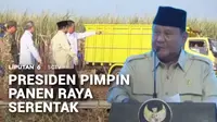 Presiden Prabowo Subianto memimpin langsung jalannya panen raya terintegrasi secara serentak di 43 titik di Indonesia. Aksi nyata yang dipusatkan di Kabupaten Malang, Jawa Timur, ini merupakan langkah strategis pemerintah dalam mempercepat terwujudny...