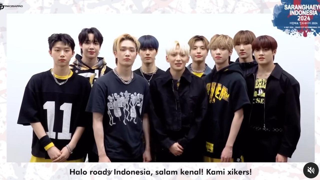 Xikers akan tampil di Saranghaeyo Indonesia 2024. (Instagram/ mecimapro)