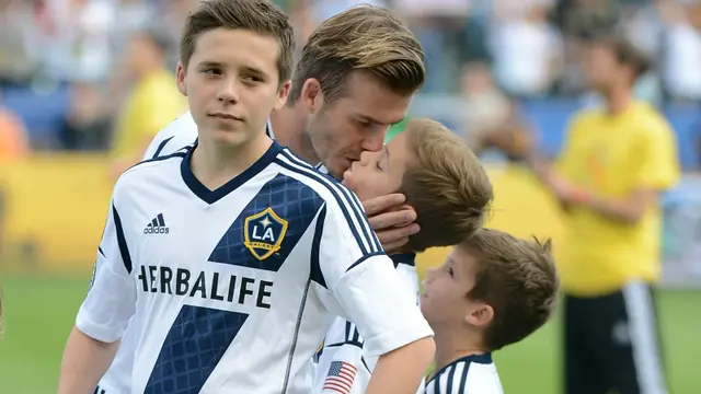Brooklyn dan David Beckham
