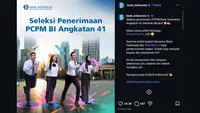 Bank Indonesia Buka Lowongan Kerja Mulai 9 Agustus 2026, Simak Syaratnya