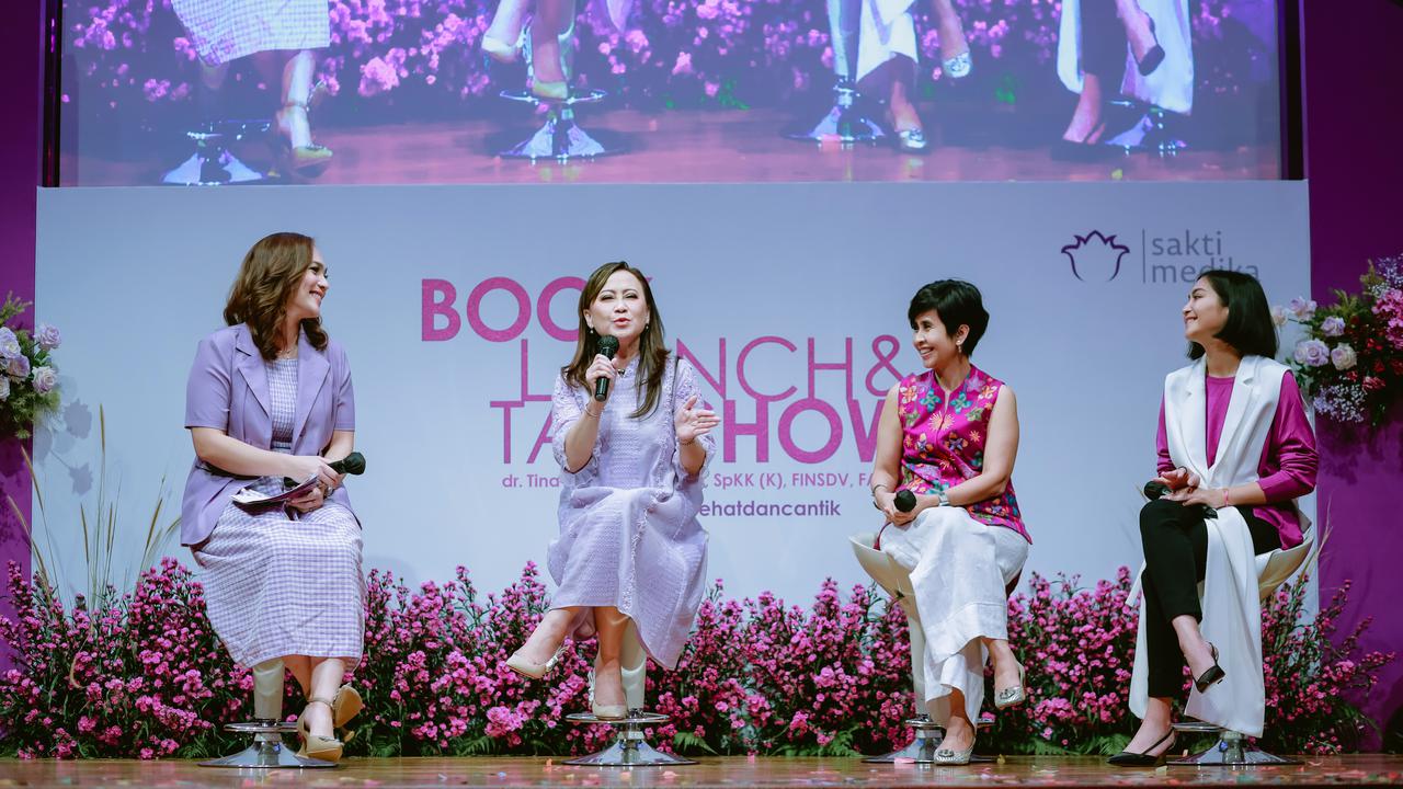 Peluncuran buku serial solusi sehat dan cantik (ist)