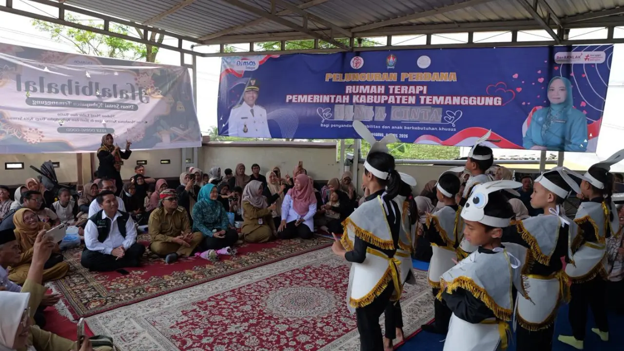 Rumah Terapi Disabilitas, Tanda Cinta Pemkab Temanggung untuk Anak Berkebutuhan Khusus
