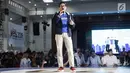 Cawapres Nomor urut 02 sekaligus tokoh entrepreneur Sandiaga Uno saat berbagi motivasi dan tips menjadi wirausaha pada acara Sragen Young Entrepreneur Summit (YES) 2019 di Sragen, Jawa Tengah, Minggu (24/2). Kegiatan yang digelar KAHMIPreneur dihadiri 7.000 milenial. (Liputan6.com/HO/Nando)